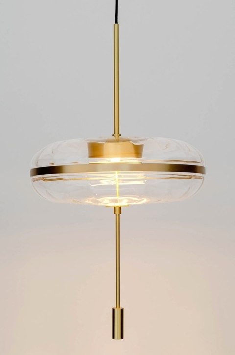Lampa wisząca CHAPLIN 360 mosiądz - LED, szkło Lampa wisząca CHAPLIN 360 mosiądz - LED, szkło