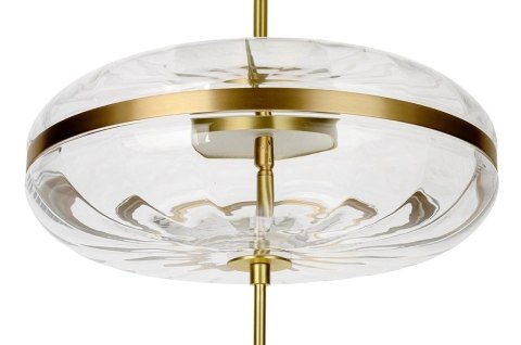 Lampa wisząca CHAPLIN 360 mosiądz - LED, szkło Lampa wisząca CHAPLIN 360 mosiądz - LED, szkło