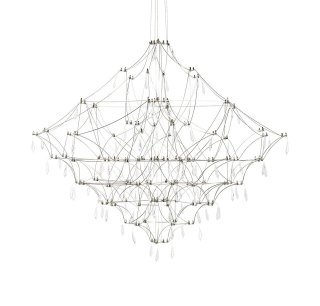 Lampa wisząca CONSTELATION 100 - LED, stal szczotkowana