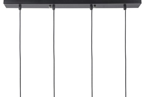 Lampa wisząca FLUSSO LINE 4 czarna Lampa wisząca FLUSSO LINE 4 czarna