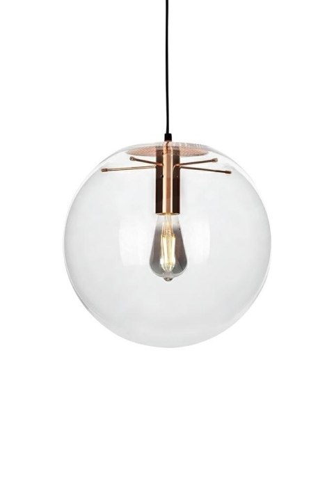 Lampa wisząca SANDRA 20 miedziana - szkło, metal Lampa wisząca SANDRA 20 miedziana - szkło, metal