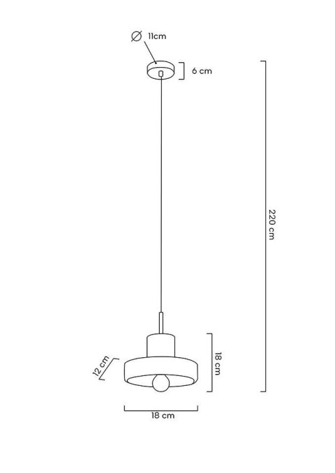 MOOSEE lampa wisząca ARCO 20 marmur
