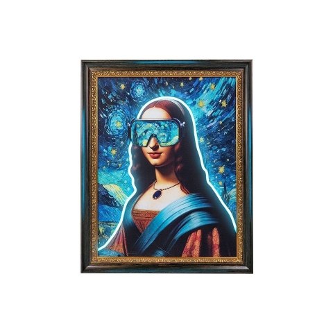 Obraz NEON LISA 80x100 cm Obraz NEON LISA 80x100 cm