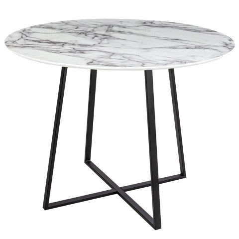 Stół CARAT 100 - MDF, czarna podstawa Stół CARAT 100 - MDF, czarna podstawa