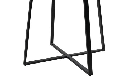 Stół CARAT 100 - MDF, czarna podstawa Stół CARAT 100 - MDF, czarna podstawa