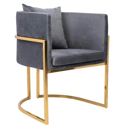 Fotel CHLOE VELVET ciemny szary Fotel CHLOE VELVET ciemny szary