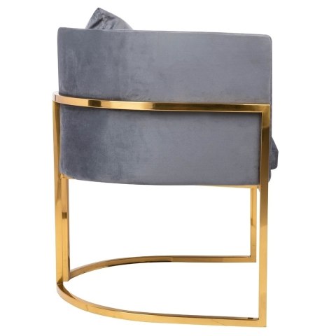 Fotel CHLOE VELVET ciemny szary Fotel CHLOE VELVET ciemny szary