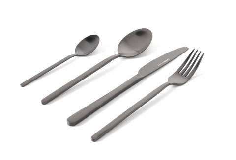 KARE zestaw sztućców GLORIA MATT BLACK 16 szt. KARE zestaw sztućców GLORIA MATT BLACK 16 szt.