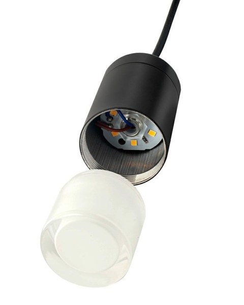 Lampa ścienna FLUSSO WALL 3 czarna Lampa ścienna FLUSSO WALL 3 czarna