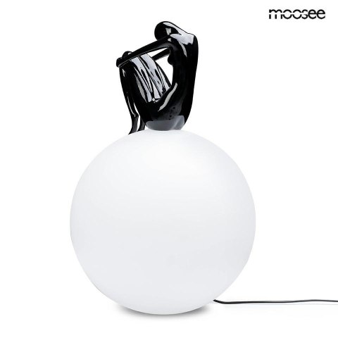 MOOSEE lampa stołowa UOMO 35 czarna MOOSEE lampa stołowa UOMO 35 czarna