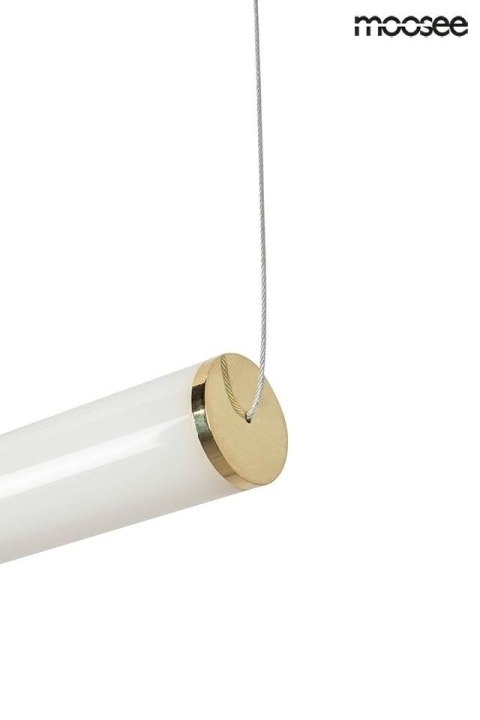 MOOSEE lampa wisząca LIBRA 60 IN biała / złota