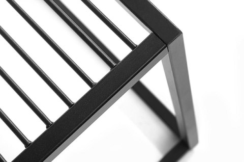 Stolik GALLER dąb - gazetnik, MDF, metal Stolik GALLER dąb - gazetnik, MDF, metal