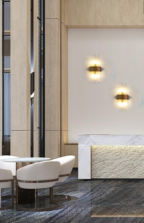 MOOSEE lampa ścienna PORTOFINO złota MOOSEE lampa ścienna PORTOFINO złota
