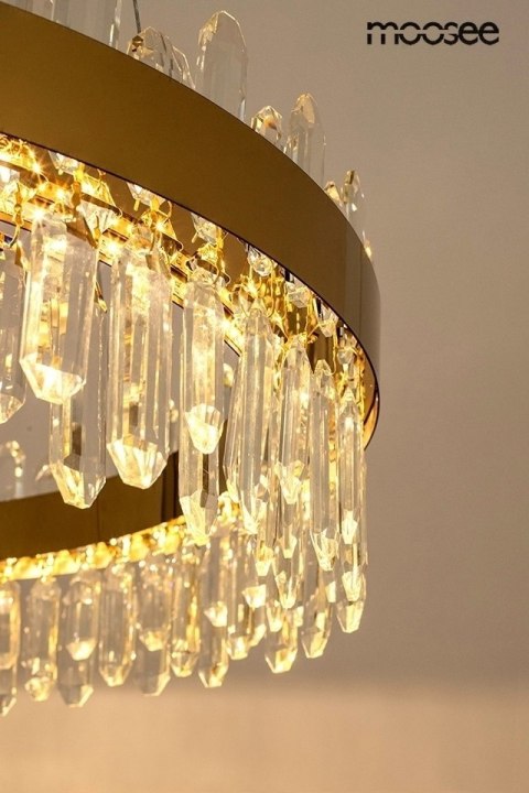 MOOSEE lampa wisząca AMIRA 100 złota MOOSEE lampa wisząca AMIRA 100 złota