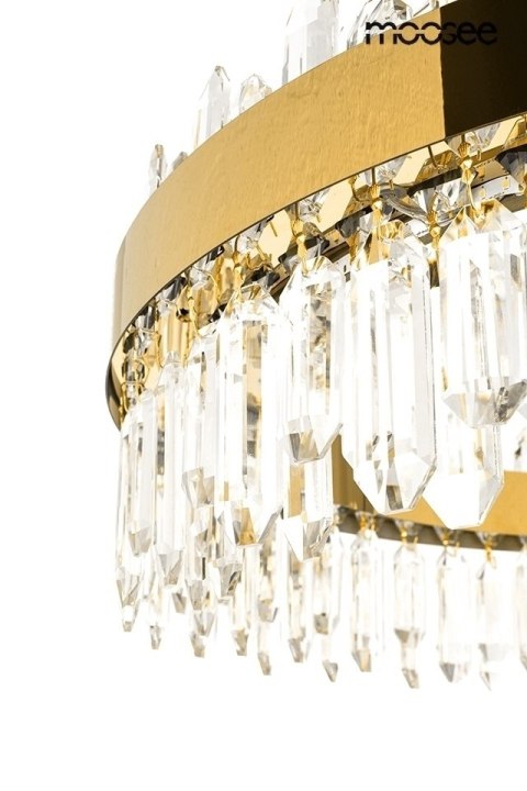 MOOSEE lampa wisząca AMIRA 100 złota MOOSEE lampa wisząca AMIRA 100 złota