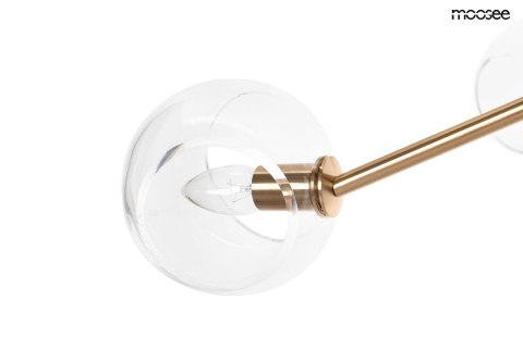 MOOSEE lampa wisząca AURA 6 złota MOOSEE lampa wisząca AURA 6 złota