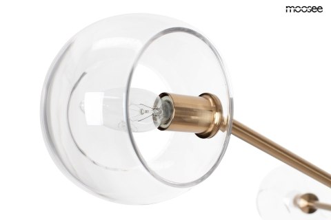 MOOSEE lampa wisząca AURA 6 złota MOOSEE lampa wisząca AURA 6 złota