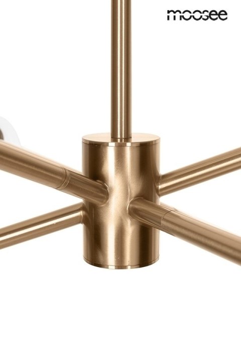 MOOSEE lampa wisząca AURA 6 złota MOOSEE lampa wisząca AURA 6 złota
