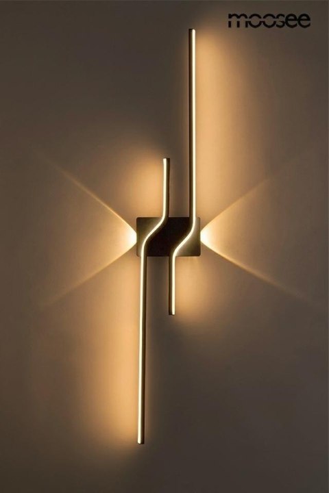 MOOSEE lampa ścienna ROCHE 100 czarna MOOSEE lampa ścienna ROCHE 100 czarna