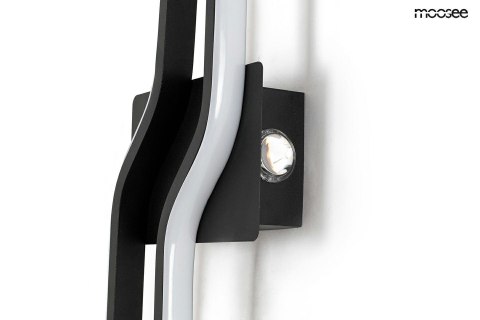 MOOSEE lampa ścienna ROCHE 100 czarna MOOSEE lampa ścienna ROCHE 100 czarna