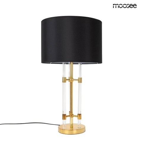 MOOSEE lampa stołowa MOXY złota / czarna MOOSEE lampa stołowa MOXY złota / czarna