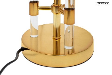 MOOSEE lampa stołowa MOXY złota / czarna MOOSEE lampa stołowa MOXY złota / czarna