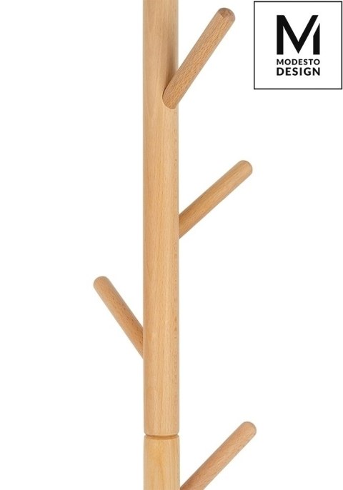 MODESTO wieszak stojący STICK naturalny - drewno bukowe MODESTO wieszak stojący STICK naturalny - drewno bukowe