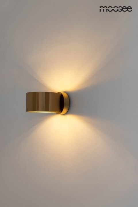 MOOSEE lampa ścienna ARRO złota MOOSEE lampa ścienna ARRO złota