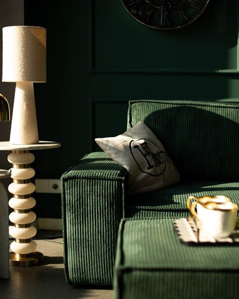Narożnik PILLOW M prawy z funkcją spania zielony Narożnik PILLOW M prawy z funkcją spania zielony