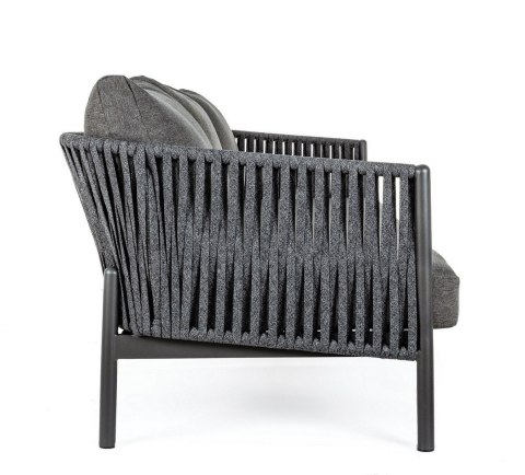 BIZZOTTO sofa 3-osobowa ogrodowa FLORENCIA ciemnoszara BIZZOTTO sofa 3-osobowa ogrodowa FLORENCIA ciemnoszara