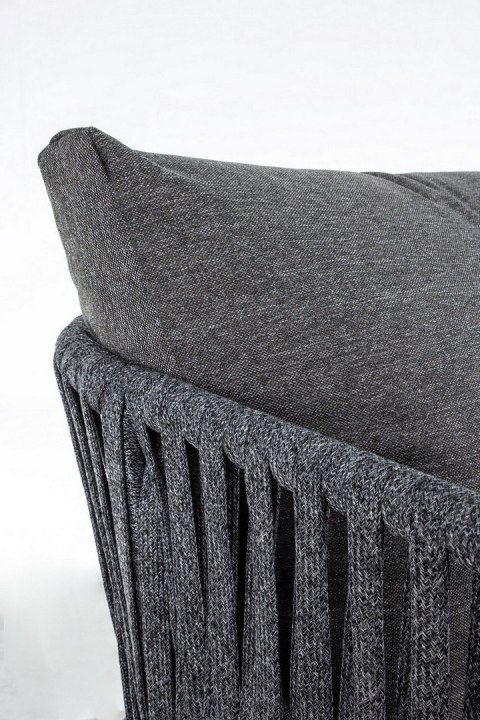 BIZZOTTO sofa 3-osobowa ogrodowa FLORENCIA ciemnoszara BIZZOTTO sofa 3-osobowa ogrodowa FLORENCIA ciemnoszara