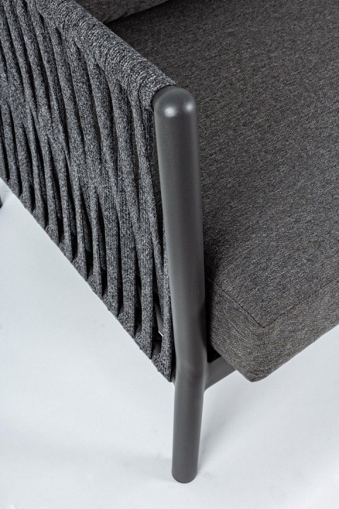 BIZZOTTO sofa 3-osobowa ogrodowa FLORENCIA ciemnoszara BIZZOTTO sofa 3-osobowa ogrodowa FLORENCIA ciemnoszara