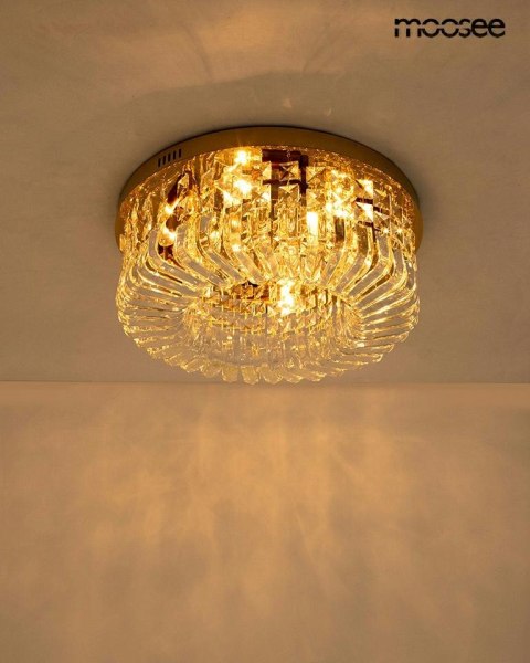MOOSEE lampa sufitowa / plafon BALUNA 50 złota MOOSEE lampa sufitowa / plafon BALUNA 50 złota