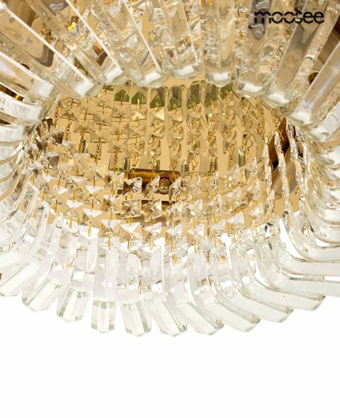 MOOSEE lampa sufitowa / plafon BALUNA 50 złota MOOSEE lampa sufitowa / plafon BALUNA 50 złota