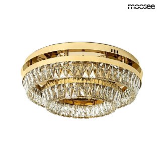 MOOSEE lampa sufitowa / plafon SAVOY 2 złota