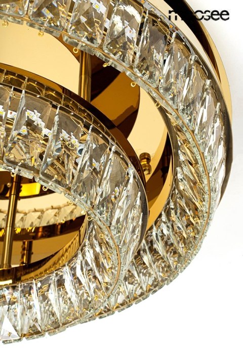 MOOSEE lampa sufitowa / plafon SAVOY 2 złota MOOSEE lampa sufitowa / plafon SAVOY 2 złota