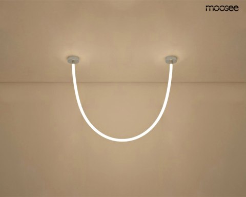 MOOSEE lampa wisząca LASSO 200 Smart srebrna MOOSEE lampa wisząca LASSO 200 Smart srebrna