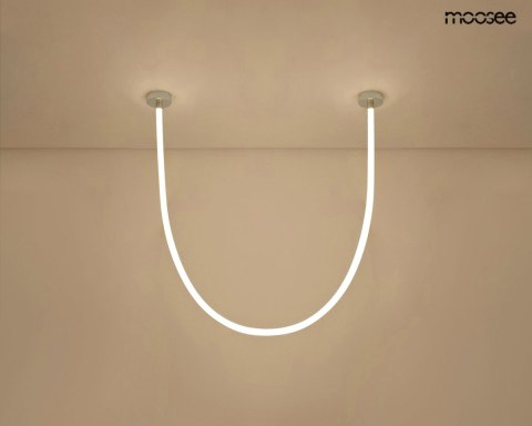 MOOSEE lampa wisząca LASSO 300 Smart srebrna MOOSEE lampa wisząca LASSO 300 Smart srebrna