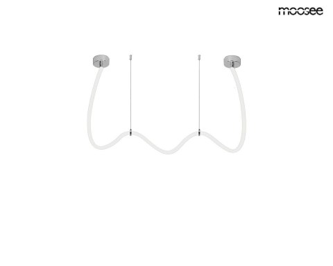 MOOSEE lampa wisząca LASSO 300 Smart srebrna MOOSEE lampa wisząca LASSO 300 Smart srebrna