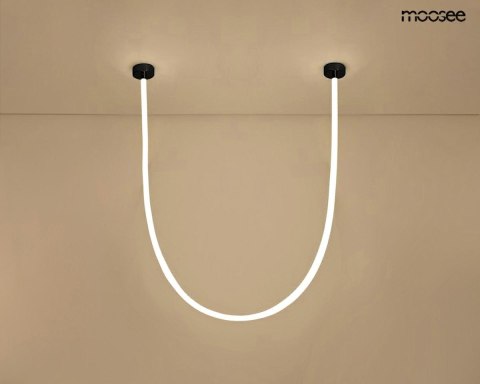 MOOSEE lampa wisząca LASSO 400 Smart czarna MOOSEE lampa wisząca LASSO 400 Smart czarna