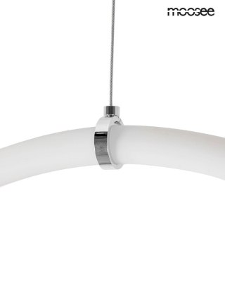 MOOSEE lampa wisząca LASSO 400 Smart srebrna