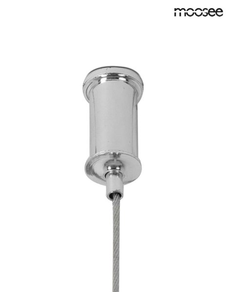 MOOSEE lampa wisząca LASSO 400 Smart srebrna MOOSEE lampa wisząca LASSO 400 Smart srebrna