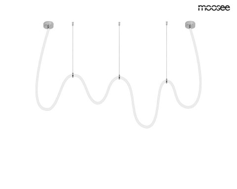 MOOSEE lampa wisząca LASSO 500 Smart srebrna MOOSEE lampa wisząca LASSO 500 Smart srebrna