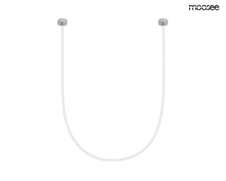MOOSEE lampa wisząca LASSO 600 Smart srebrna