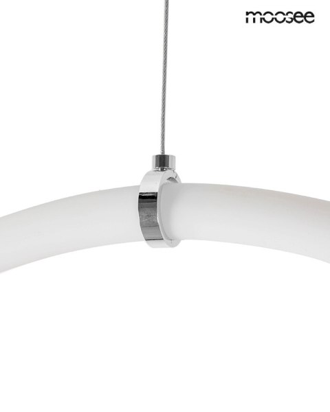 MOOSEE lampa wisząca LASSO 600 Smart srebrna MOOSEE lampa wisząca LASSO 600 Smart srebrna
