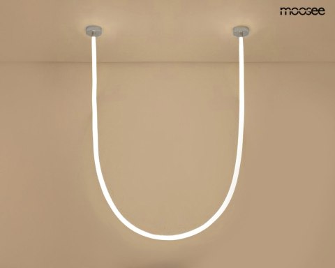 MOOSEE lampa wisząca LASSO 600 Smart srebrna MOOSEE lampa wisząca LASSO 600 Smart srebrna