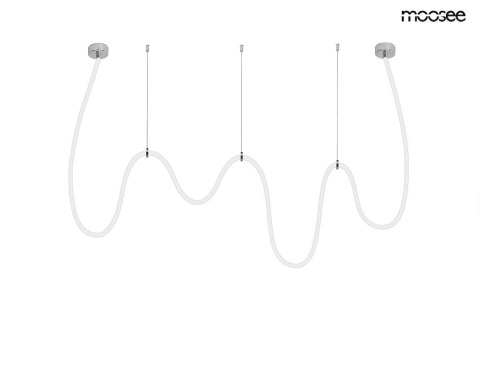 MOOSEE lampa wisząca LASSO 600 Smart srebrna MOOSEE lampa wisząca LASSO 600 Smart srebrna