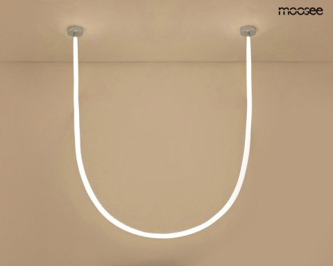 MOOSEE lampa wisząca LASSO 800 Smart srebrna MOOSEE lampa wisząca LASSO 800 Smart srebrna