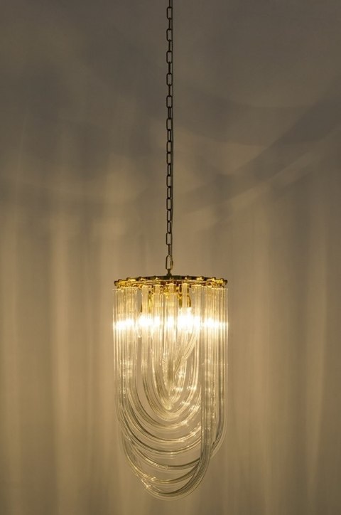 MOOSEE lampa wisząca MURANO L złota