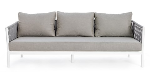 BIZZOTTO sofa 3-osobowa ogrodowa FLORENCIA biała BIZZOTTO sofa 3-osobowa ogrodowa FLORENCIA biała